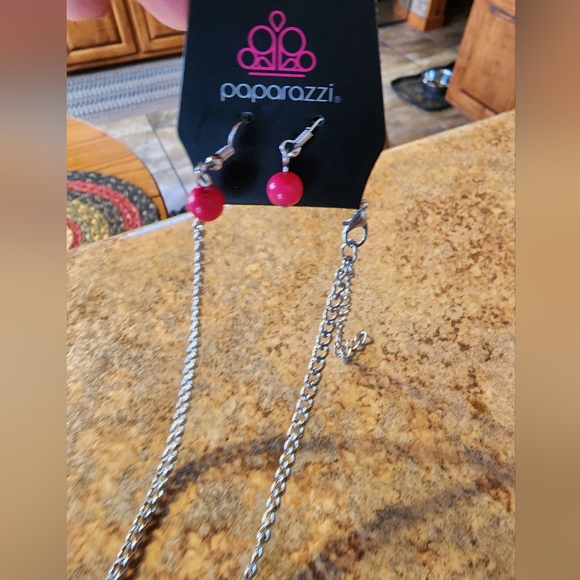 Paparazzi Miami Mojitio Multi Necklace Earring set (NWT) - Picture 4 of 14